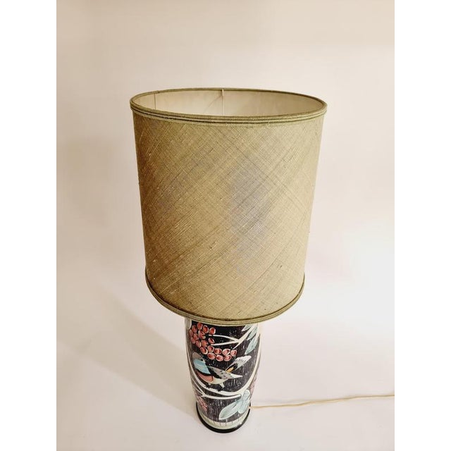 Handmade Ceramic Table Lamp from Nila, Sweden, Mid-1900s For Sale - Image 11 of 13