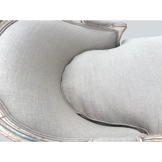 1950s Louis XV Style Chaise Longue For Sale - Image 5 of 6