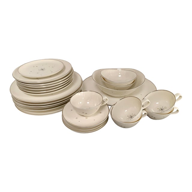 Vintage “Evening Star” Starburst by Syracuse - Set of 27 For Sale