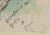 Pencil and pastel drawing on paper, realized by Sandro Chia in 1984. Hand signed and dated lower right. Includes a wooden...