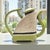 A signed postmodern studio ceramic teapot attributed to D. Kite, distinguished by a sharply geometric silhouette and...