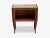 Red Osvaldo Borsani Attr., Exotic Wood, Glass, Brass, Nightstands, Italy, 1960s, Pair For Sale - Image 8 of 15