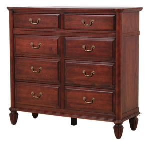 Durham Cherry 8 Drawer Dressing Chest
