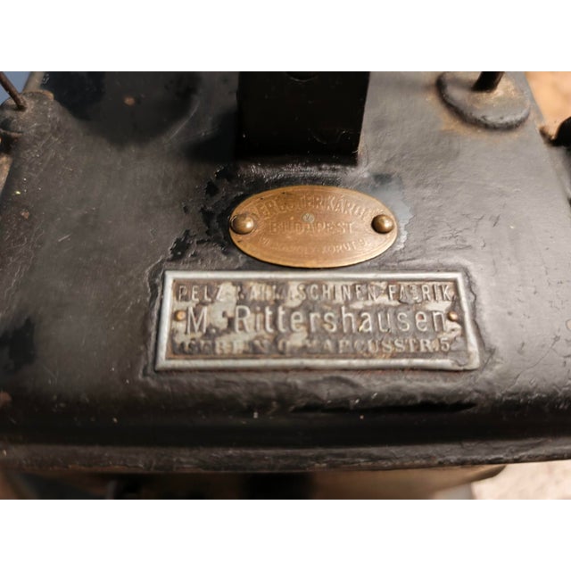 Fur Sewing Machine, 1890s For Sale - Image 6 of 18