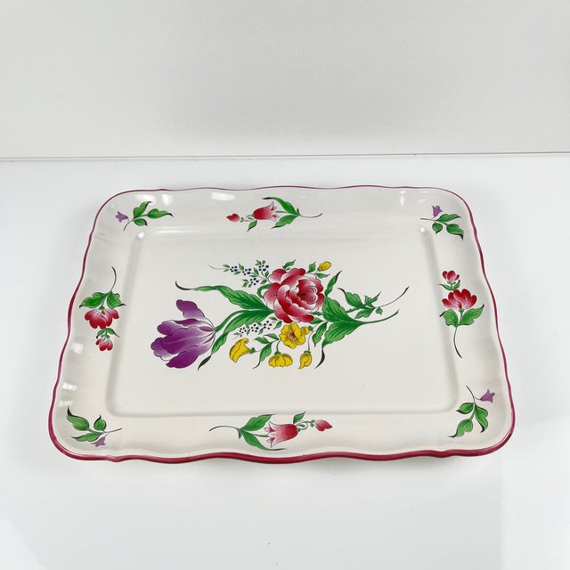 Streetlight Model Rectangular Dish from KG Lunéville, 1950s For Sale - Image 6 of 9