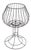 Black Wire Work Basket Stand After Weinberg, Risley For Sale - Image 8 of 8
