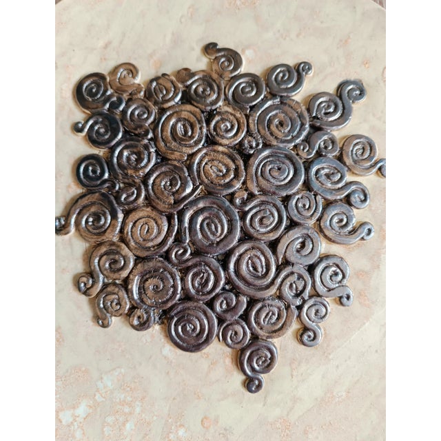 Curly Plate by Daniela Proietti For Sale - Image 10 of 11