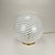 Large Murano Swirl Glass Globe Table Lamp from Venini, 1980s, in Flawless conditions. Designed 1980 to 1989 This piece is...