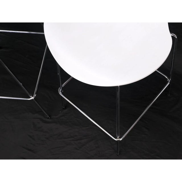 Pair of Fritz Hansen Ant Seats High Bar Stools Chairs For Sale - Image 10 of 13