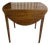 English Mahogany Drop Leaf Table, 19th Century For Sale