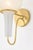 Hudson Valley Lighting Hudson Valley Lighting Adams Corner 6.75 in. 1 Light Wall Sconce in Aged Brass Finish For Sale - Image 4 of 10