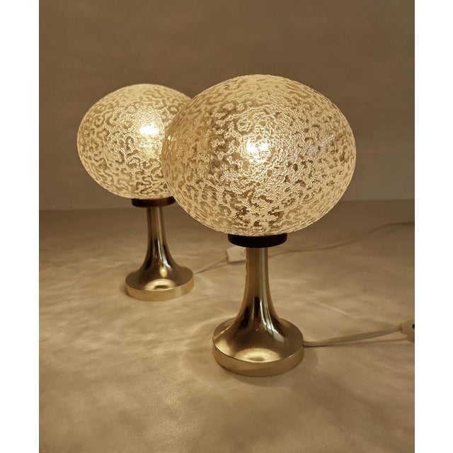 Vintage Space Age Table Lamps from Aro, 1970s, Set of 2 For Sale - Image 4 of 16
