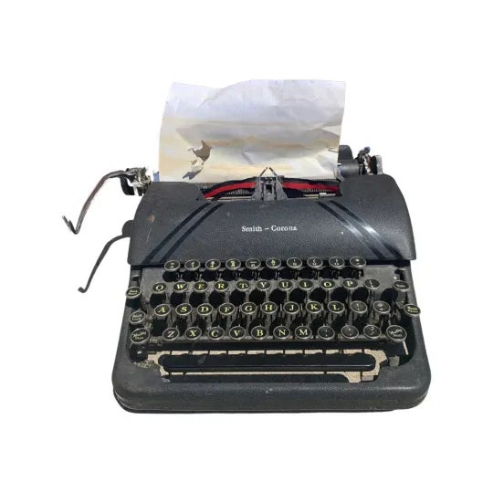 Vintage Smith Corona Sterling Typewriter For Sale - Image 9 of 9