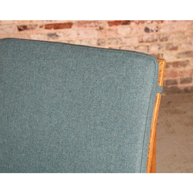 Wood Vintage Danish Model 3232 Lounge Chairs in Oak by Borge Mogensen for Fredericia Stolefabrik, 1960s, Set of 4 For Sale - Image 7 of 15