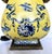 Vintage Italian Porcelain Table Lamp With Brass Pomegranate Handles For Sale - Image 11 of 15