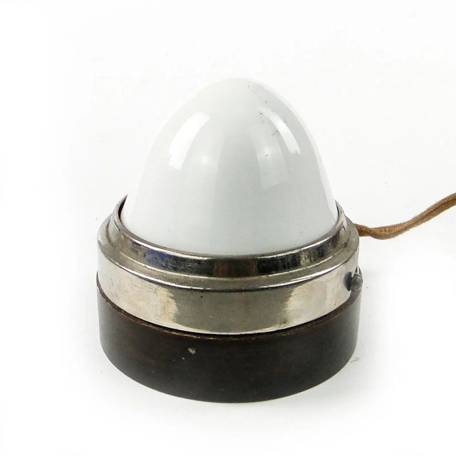 Art Deco Bedside Lamp, Former Czechoslovakia, 1930s For Sale - Image 9 of 9