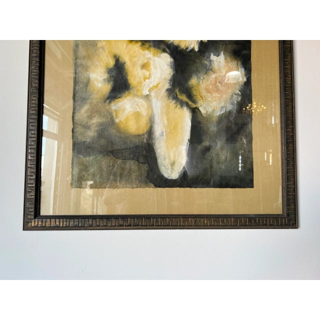 1960's Feschler Expressionist Abstract Still Life Painting, Frame For Sale - Image 9 of 13