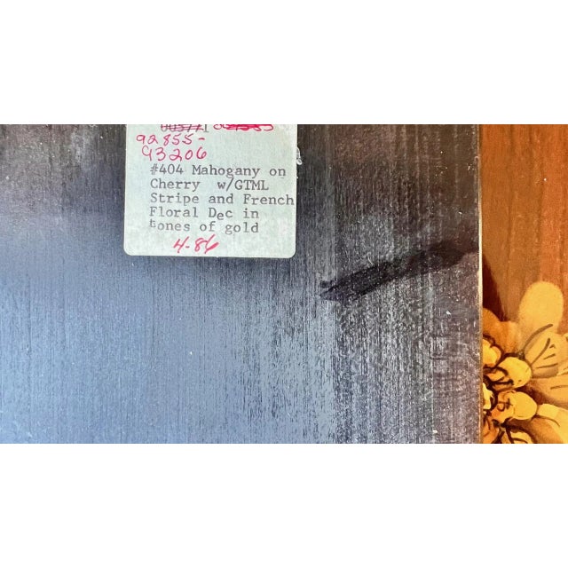 1980s Union National Furniture Company Flip Top Butler's Cart For Sale - Image 12 of 12