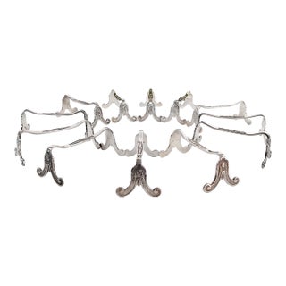 1950s 12 Christofle Marie Antoinette Model Knife Holders For Sale