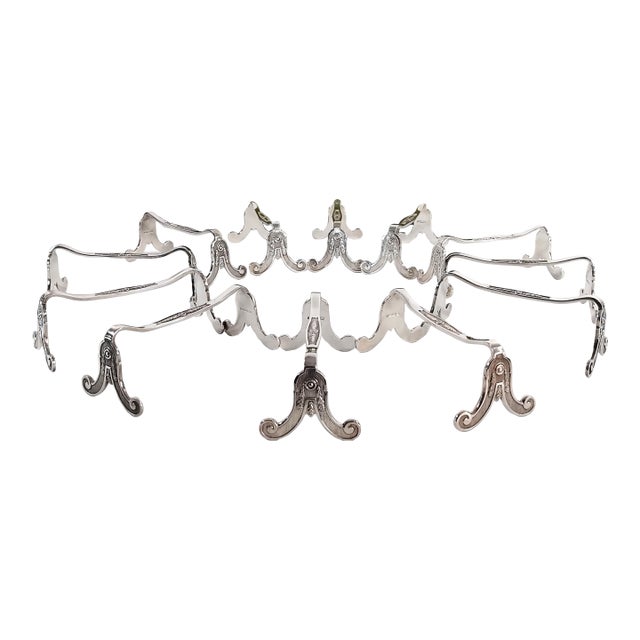 1950s 12 Christofle Marie Antoinette Model Knife Holders For Sale