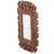 This stunning mirror is handmade by an artist using vintage glass so it is one of a kind! It is inspired by the work of...