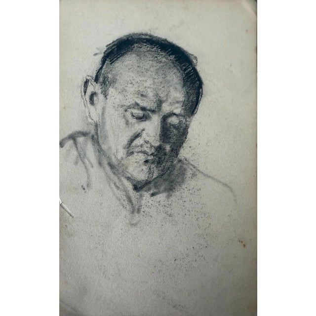 Beige Heinrich Pforr, Good Head Studies, 1920s, Oil on Canvas For Sale - Image 8 of 13