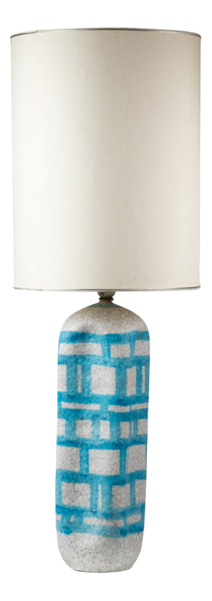 Table Lamp in Polychrome Glazed Ceramic by Guido Gambone, 1950s
