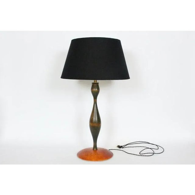 Contemporary Tall Eva Zeisel RB Universal Woodworks Table Lamp, 1999 For Sale - Image 3 of 13