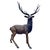 2000 - 2009 Bronze Twelve-Point Stag Garden Sculpture For Sale - Image 5 of 18