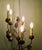 Metal Large Italian Toleware Table Lamp, 1970 For Sale - Image 7 of 8