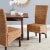 Melanie 18''H Rattan Side Chair in Natural & Dark Brown - a Pair For Sale In Philadelphia - Image 6 of 7