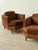 Mid-Century Lounge Chair in Chocolate Chenille For Sale - Image 9 of 12