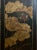 Black 1920s Chinese Export Four Panel Lacquered Coromandel Dressing Screen Room Divider For Sale - Image 8 of 12