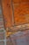 Wood Antique English Oak Wood Commode Potty Chamber Pot Cupboard W/ Cushioned Top For Sale - Image 7 of 16