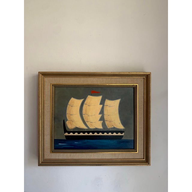 Traditional Contemporary Impressionist Style Seascape Painting on Canvas, Framed For Sale - Image 3 of 7