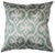 Textile Contemporary Silk Ikat Bohemian Throw Pillow For Sale - Image 7 of 7
