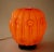 Glass Mid-Century Pumpkin's Table Lamp, 1960s For Sale - Image 7 of 9