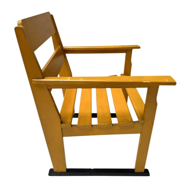 Art Deco Lacquered Beech Armchairs and Table, 1930s, Set of 3 For Sale - Image 10 of 12