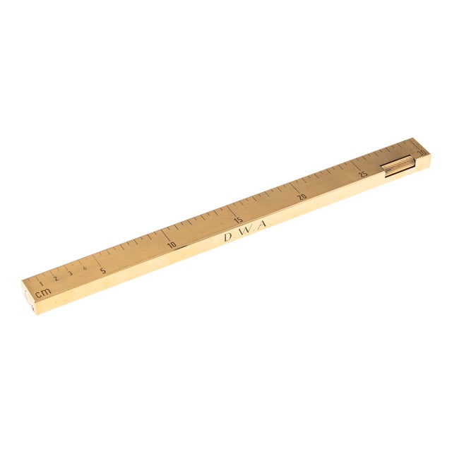 Vintage 20th Century Novelty Foot Rule Lighter from Dunhill, England, 1960s For Sale