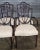 1980s Set of 6 Kindel Master Works Collection Mahogany Federal Shield Back Chairs For Sale In Cleveland - Image 6 of 14