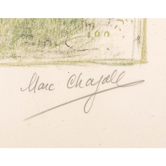 Paper Marc Chagall "Le Baou De St. Jeannet Ii", 1969 For Sale - Image 7 of 10