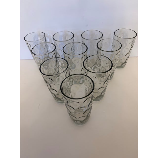 1930s 1950's Pasabahce Mirage Tumblers - Set of 10 For Sale - Image 5 of 5
