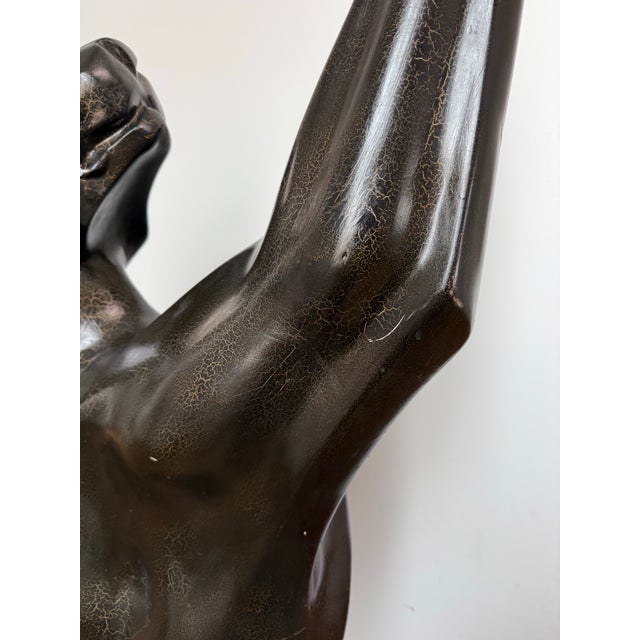 1980s 1980 Life Size Panther Sculpture For Sale - Image 5 of 8