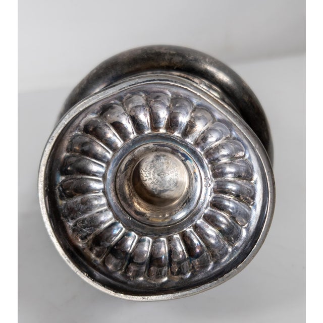 19th Century American Victorian Silverplate Pitcher by James W. Tufts For Sale - Image 11 of 12