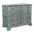 Late 18th Century Large Rococo Blue Chest of Four Drawers, Denmark For Sale