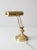 Vintage 1970s Brass Adjustable Banker’s Desk Lamp For Sale - Image 11 of 14