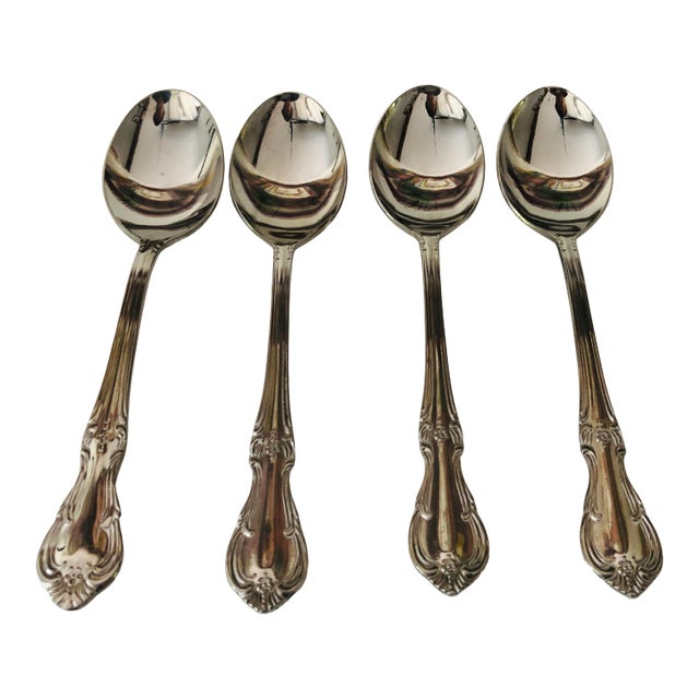 Vintage Stainless by Salem Set of 4 Soup Spoons Chairish