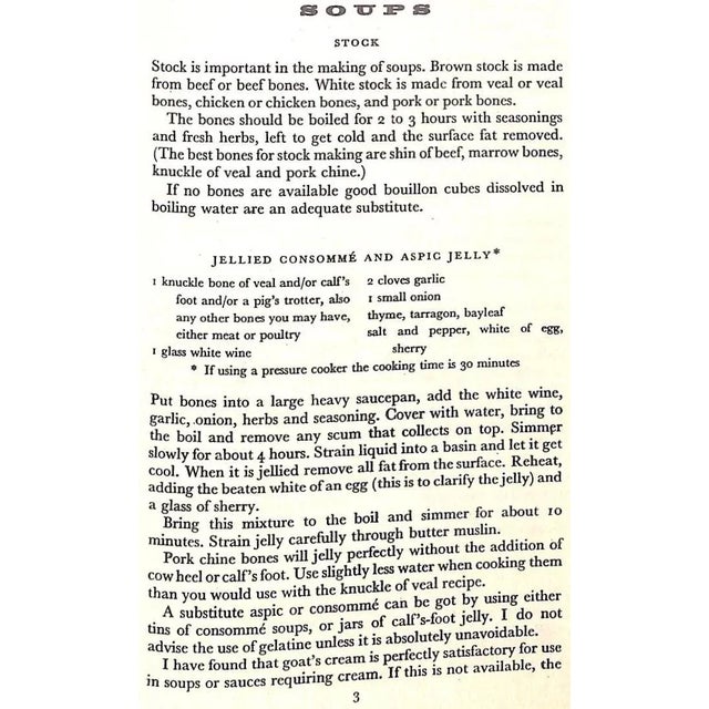 White "Cosmopolitan Cookery in an English Kitchen" 1953 Fitzgibbon, Theodora For Sale - Image 8 of 11