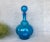 This super-sized hand-blown glass decanter jar in a classic shade of 1950s - 1960s blue will make a big statement in any...