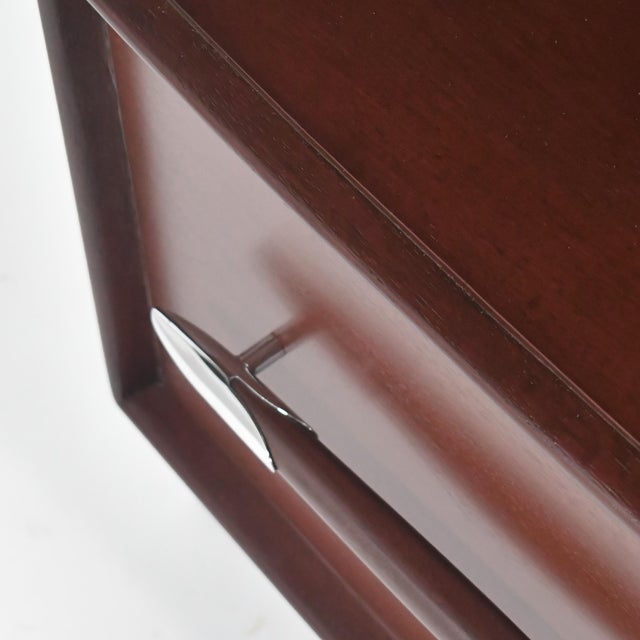Mid 20th Century T.H. Robsjohn-Gibbings Nightstands by Widdicomb For Sale - Image 5 of 8